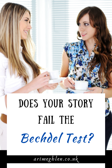 Does Your Story Fail The Bechdel Test? | AriMeghlen.co.uk - Image of two women talking over coffee